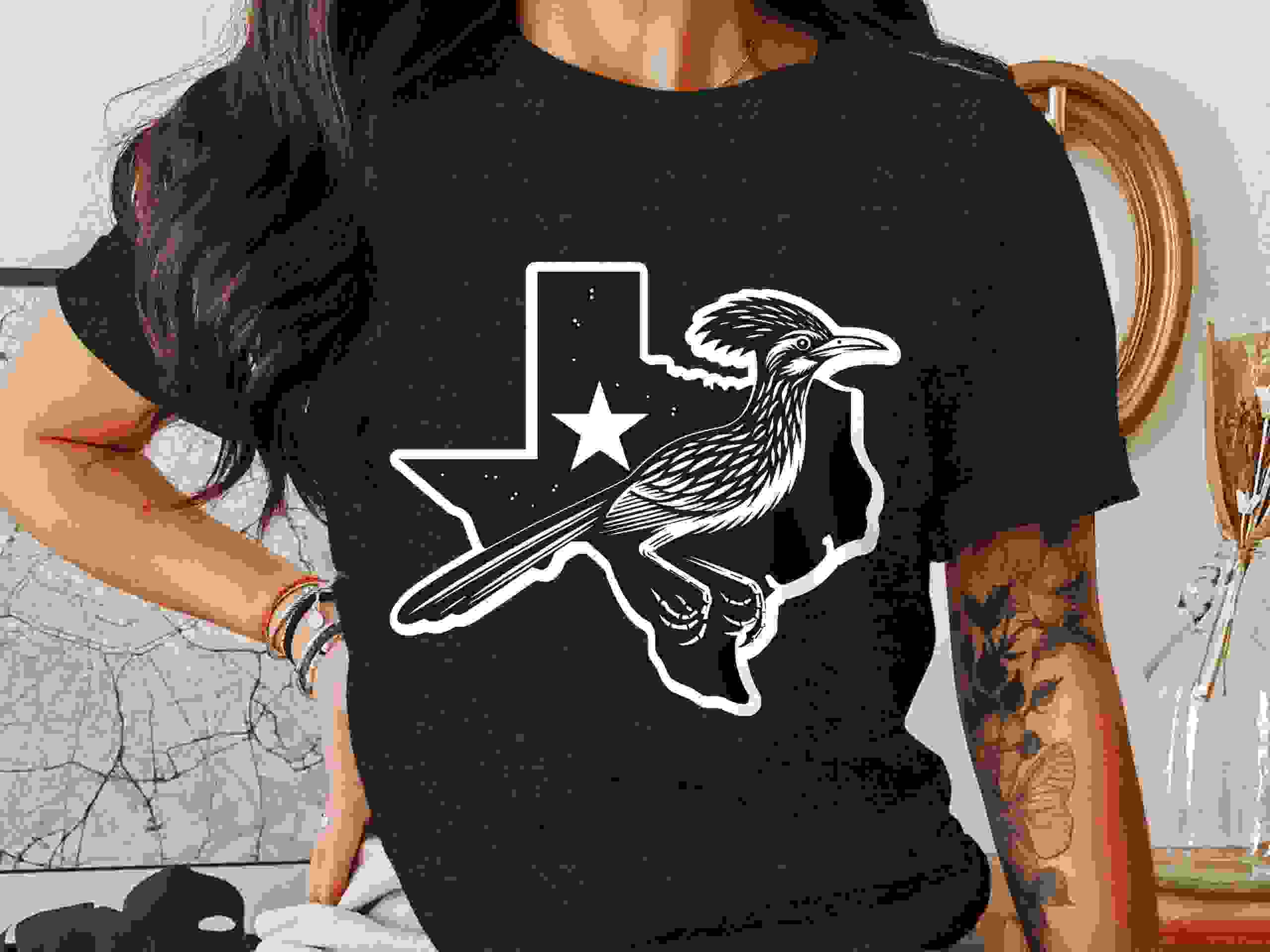 Texas Road Runner SVG & PNG - Western State Outline Digital Design for Print & Craft - Image 4