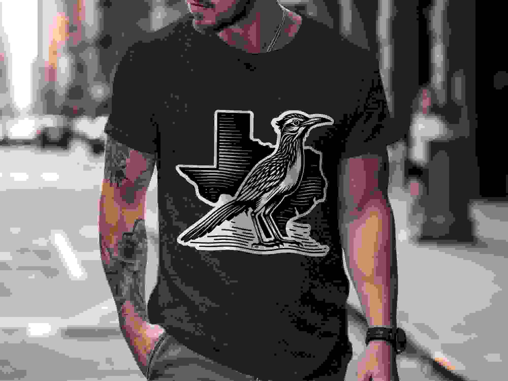 Bella 3001 T-Shirt Model AI Mockup