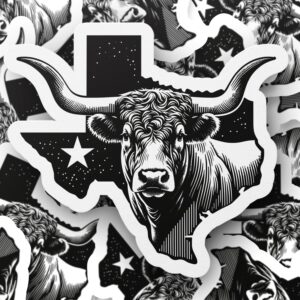 Texas Longhorn SVG & PNG - Western Cowboy Vector Design for Cricut & Silhouette