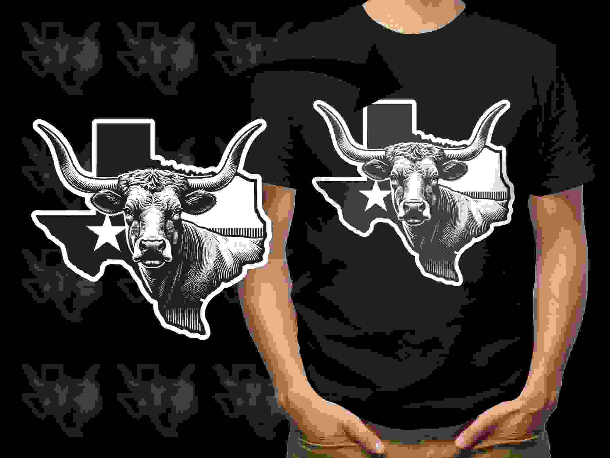 Digital Apparel Design Mockup for Print on Demand T-Shirts